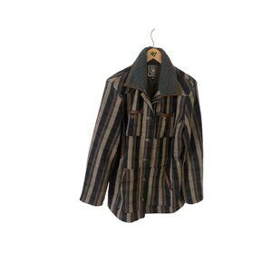 Double D Ranch Women's Multi Stripe Button Front Jacket - XL